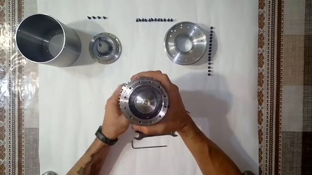 Сборка модельного турбореактивного двигателя. KJ-66 Self made Jet engine смотреть онлайн