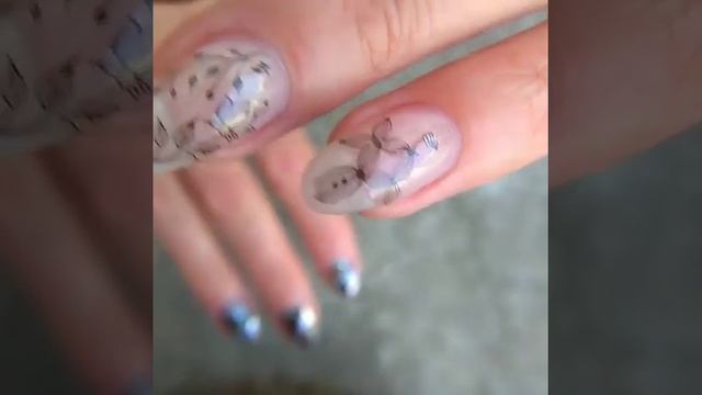 МЯГКИЕ НОГТИ ? УКРЕПЛЕНИЕ ГЕЛЕМ с Аква Дизайном смотреть онлайн