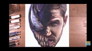 как нарисовать венома