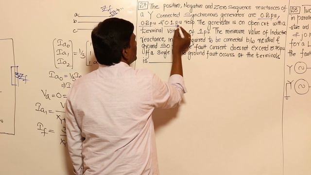 LG (Line to Ground) Fault Analysis of Power Systems | Concept & Problem Set | KN Rao for GATE/ESE смотреть онлайн