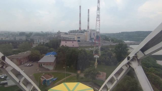 Кемерово. Обзор города в день 300 летия Кузбасса 2 часть. Река Томь. Вечерний город. Протек автобус смотреть онлайн