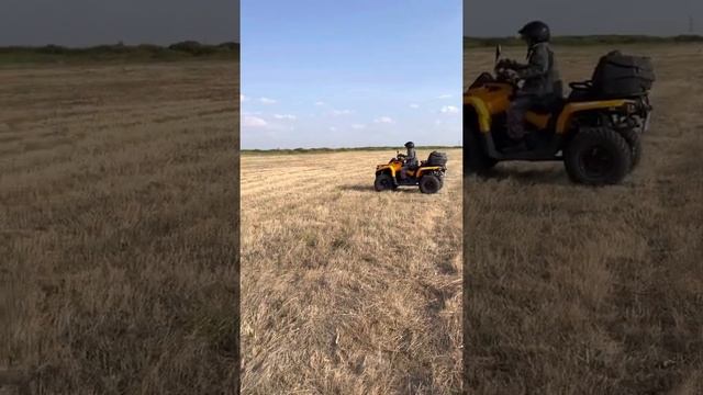 Бабушке 75 лет , осваивает квадроцикл. смотреть онлайн