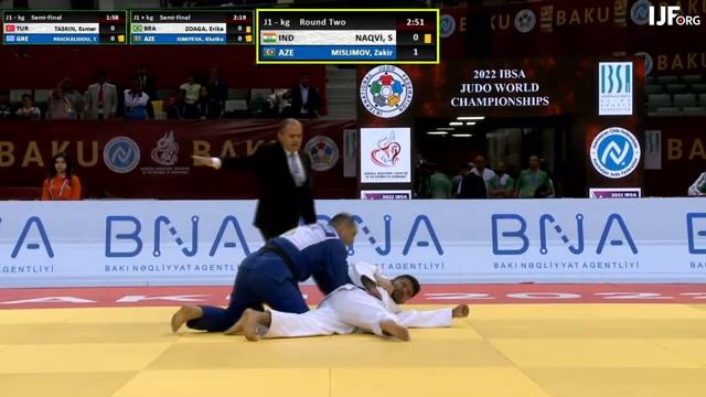 Day 2 - Mat 3 - IBSA Judo World Championships 2022 смотреть онлайн