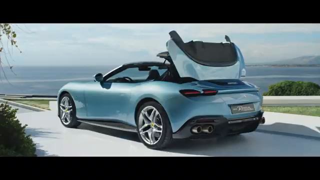 The New Ferrari Roma Spider смотреть онлайн
