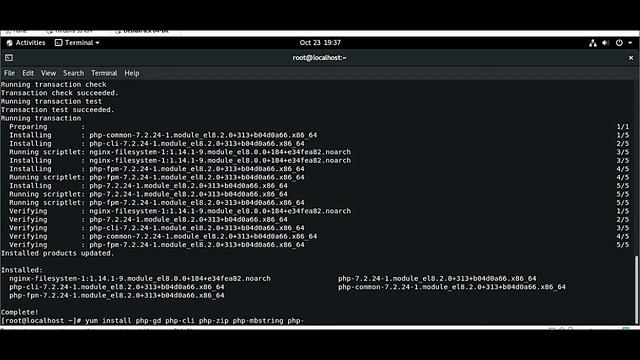 Installing php and php modules смотреть онлайн