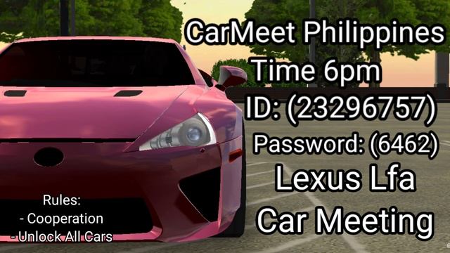 CarMeet Lexus Lfa Car Philippines Time 6pm Car Parking Multiplayer |Sniper Gaming смотреть онлайн