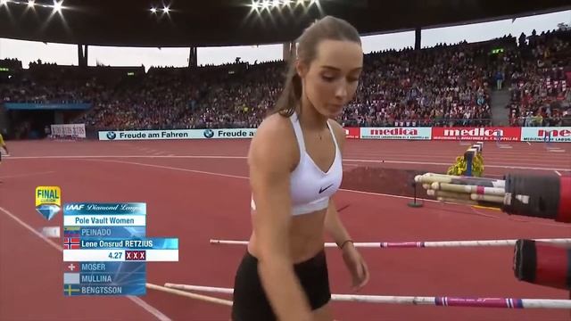 Прыжки в высоту с шестом , женские прыжки смотреть онлайн