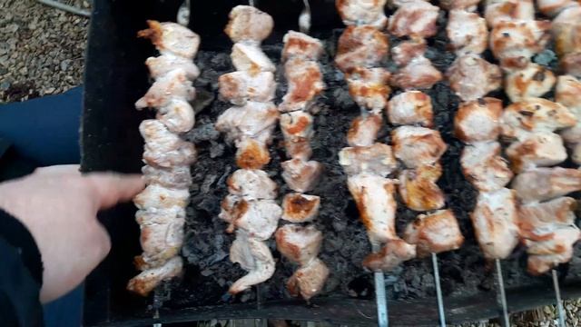 ШАШЛЫК НА ПРИРОДЕ, ЧАСТЬ2. смотреть онлайн