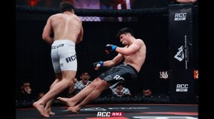 НЕВЕРОЯТНЫЙ НОКАУТ | Дагестанский танк Темирхан Темирханов сносит Виктора Азатяна | Полный бой. RCC