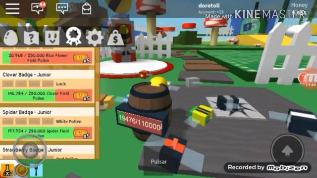 Играю Сестрой в Роблокс!Получилась Новая Пчела! Bee Swarm Simulator смотреть онлайн