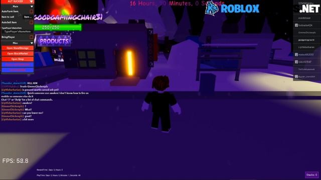 [BEST] Roblox A Universal Time Hack Script GUI: Auto Farm, Auto Sell, Max Stats, And More! смотреть онлайн
