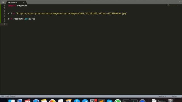 Python. Модуль requests. Скачивание изображений. смотреть онлайн