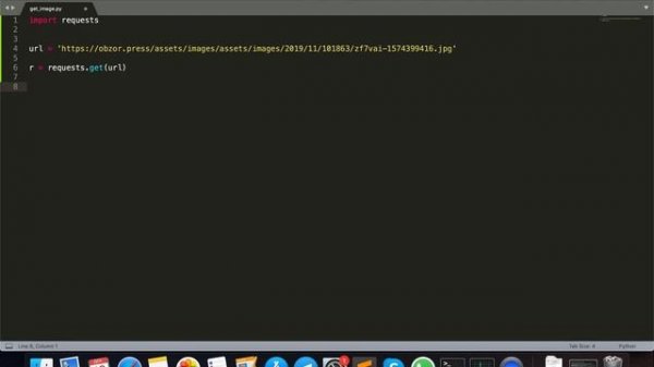 Python. Модуль requests. Скачивание изображений.