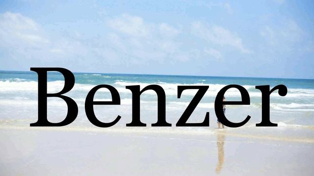 How To Pronounce Benzer🌈🌈🌈🌈🌈🌈Pronunciation Of Benzer смотреть онлайн