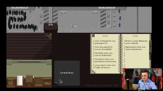 PROVANO A FARSI ESPLODERE AL CONFINE MA LI FERMO TUTTI!! - Papers, Please #3 смотреть онлайн
