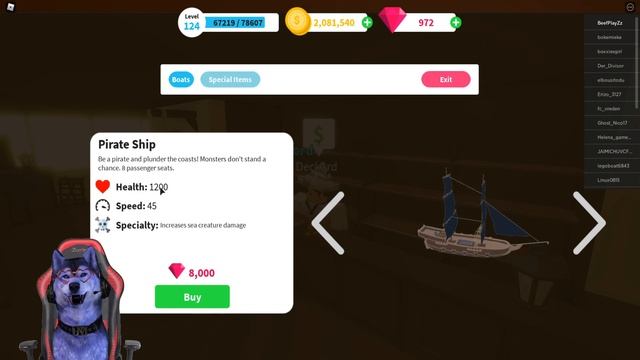 BEST BOAT!? In Fishing Simulator - Roblox смотреть онлайн