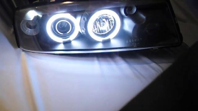 Angel Eye Scheinwerfer Opel Calibra Black CCFL-Standlichtringe SW-Tuning.de смотреть онлайн