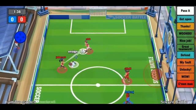 Soccer Battle (by DoubleTap Software) - Sports Game For Android And IOS - Gameplay.