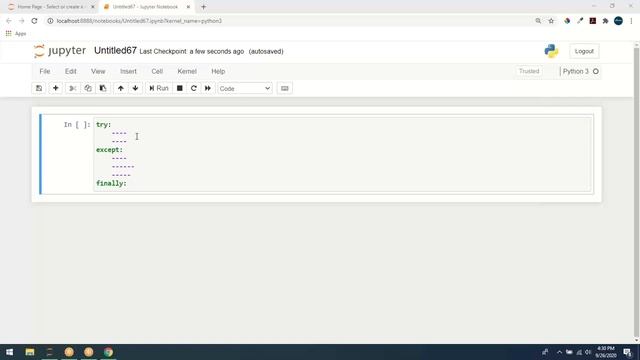 PYTHON Lecture 47 try with multi except block | try except and finally block смотреть онлайн