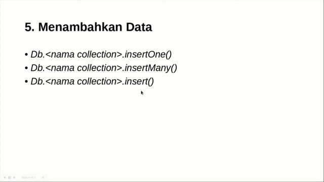 Catatan Kuliah Belajar Mongodb | 1.1. Operasi Insert(Via Terminal) смотреть онлайн