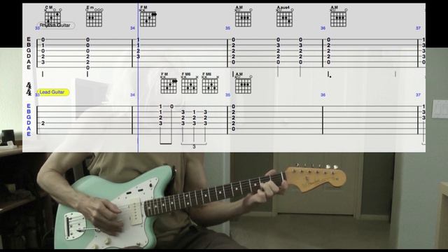 Blue Stingrays - Blue Venus - Surf Guitar Cover & Tabs смотреть онлайн