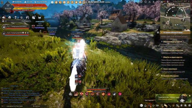 BlackDesert Прыгаем на Пегасах Хидель смотреть онлайн