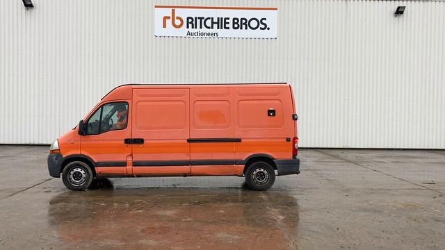 2006 Renault Master 100dCi Van Truck I St Aubin, France Auction - 7 & 8 December