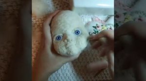 Валяем лицо кукле