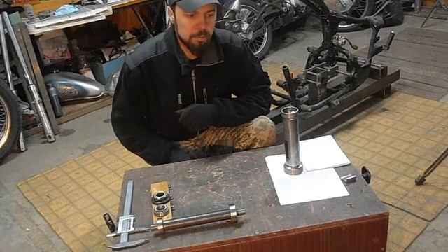 Honda Steed 400 - Зварка нових чашок підшипників рульової колонки [part 4]