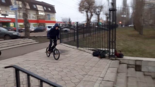 РАЗЛОЖИЛСЯ С 5 СТУПЕНЕЙ НА BMX|ЖЕСТЬ|BMXONELOVE|#11 смотреть онлайн