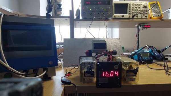 MKB 2 16 E, блок конденсаторный, задержка на выключение реле