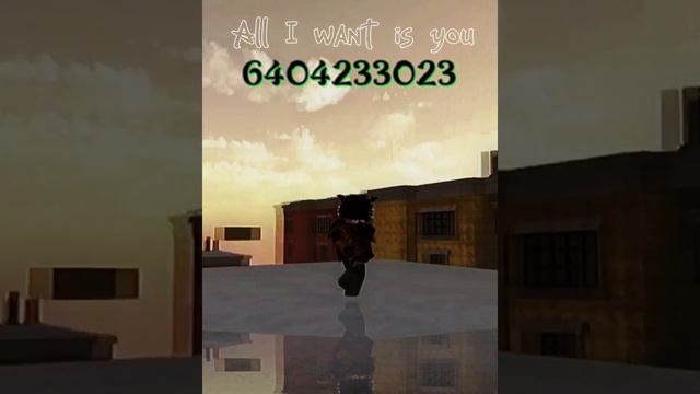 All I want is you! || Roblox ID code?? смотреть онлайн