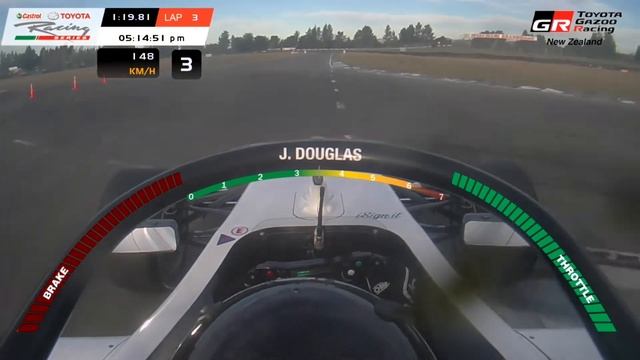 Jacob Douglas FT-60 test with Toyota Gazzo Racing New Zealand смотреть онлайн