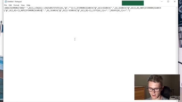 Excel Email Validation смотреть онлайн