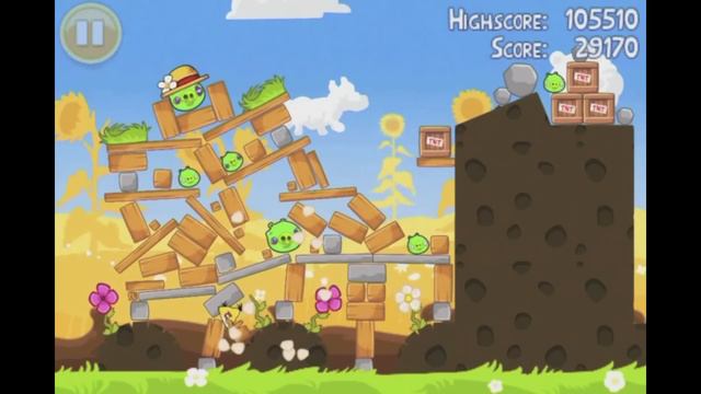 Angry Birds Seasons Summer Pignic 1-5 3 Star Walkthrough смотреть онлайн