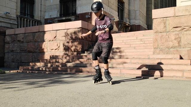 ГЛАВНОЕ УПРАЖНЕНИЕ для ТОЛЧКА на РОЛИКОВЫХ КОНЬКАХ | ХОККЕЙНЫЕ ТОЛЧКИ на РОЛИКАХ смотреть онлайн