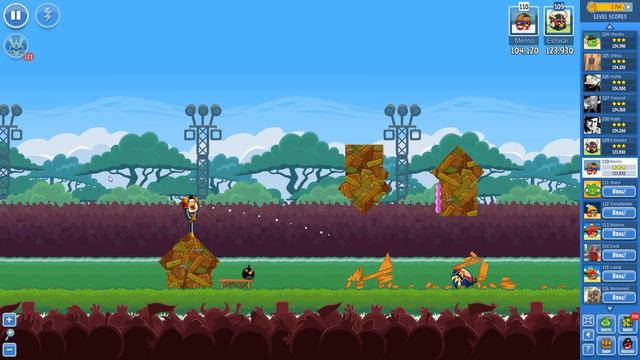 Angry Birds Friends Tournament Week 43 Level 6 High Score 124k