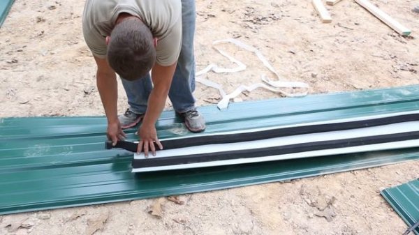 Installing Trim And Ridge Cap on DIY Shop Building Kits