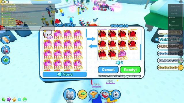 ОТДАЛ HUGE SANTA PAWS ЗА НАЧАЛЬНЫХ ПЕТОВ! #Скелетон #Роблокс смотреть онлайн