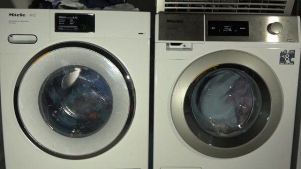 Wash Race - Miele W1 vs. Miele Professional PWM 500 / Cotton standard 60'c eco