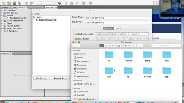 1 CONFIGURACION LIBRERIA Y PUERTOS GLASSFISH смотреть онлайн