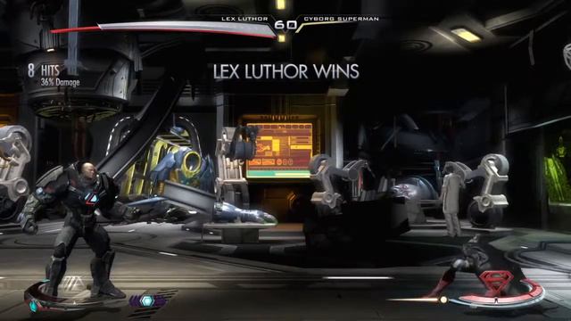 Injustice: Gods Among Us Ultimate Edition Lex Luthor Finisher смотреть онлайн