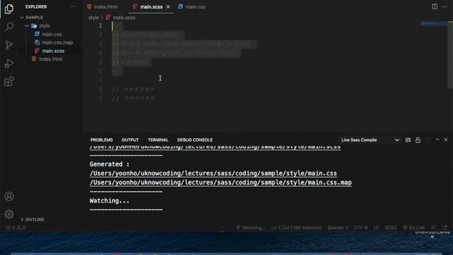 초보자를 위한 Sass 기초 강의 #5 주석과 중첩(nesting) смотреть онлайн
