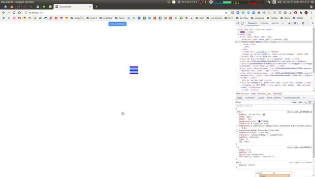 How to make an unusual animated mobile menu with CLIP-PATH смотреть онлайн