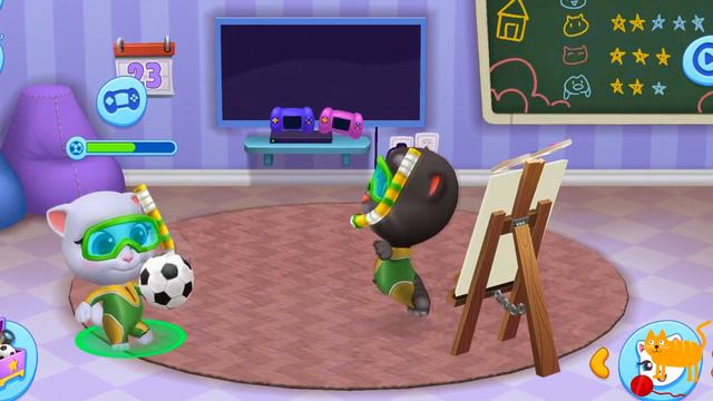 My Talking Tom Friends (iOS,Android) Gameplay Walkthrough (Outfit7) - HD