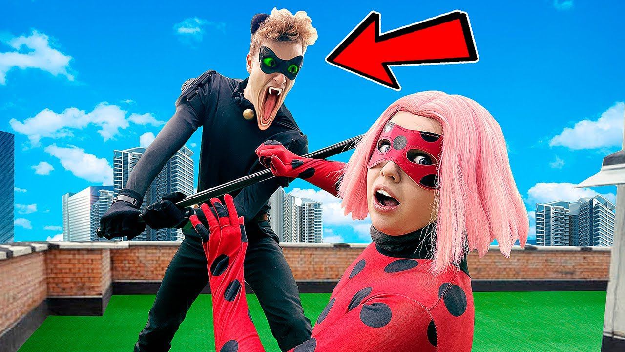 СУПЕР КОТ ПРЕДАЛ ЛЕДИ БАГ ! смотреть онлайн