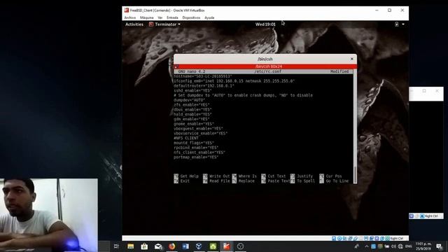 NFS SERVER en FreeBSD y Cliente en Windows смотреть онлайн
