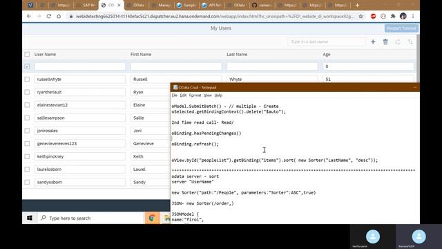28 CRUD Operations using OData V4 смотреть онлайн