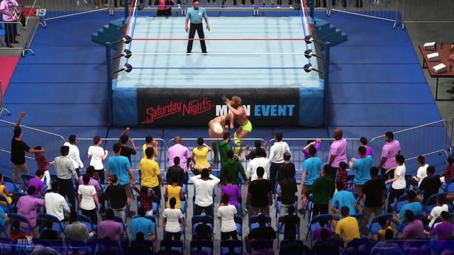 ⭐WORLD MOD PREMIERE⭐Ric Flair w./ Mr. Perfect VS. Texas Tornado | 2K19 Gameplay смотреть онлайн