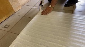 Закончили утепление потолка в гараже